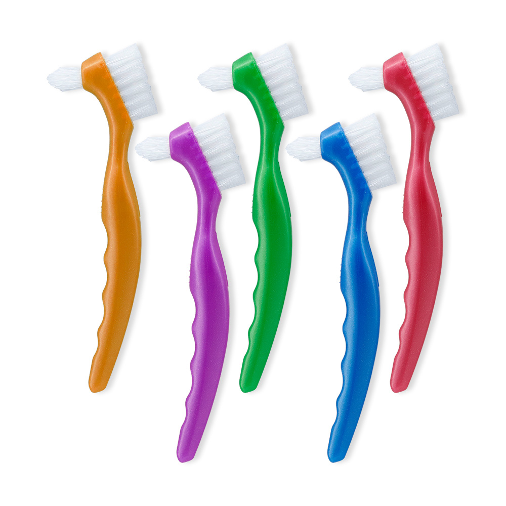 img of Professional False Teeth Cleaning Brush Denture Brushes Wholesale