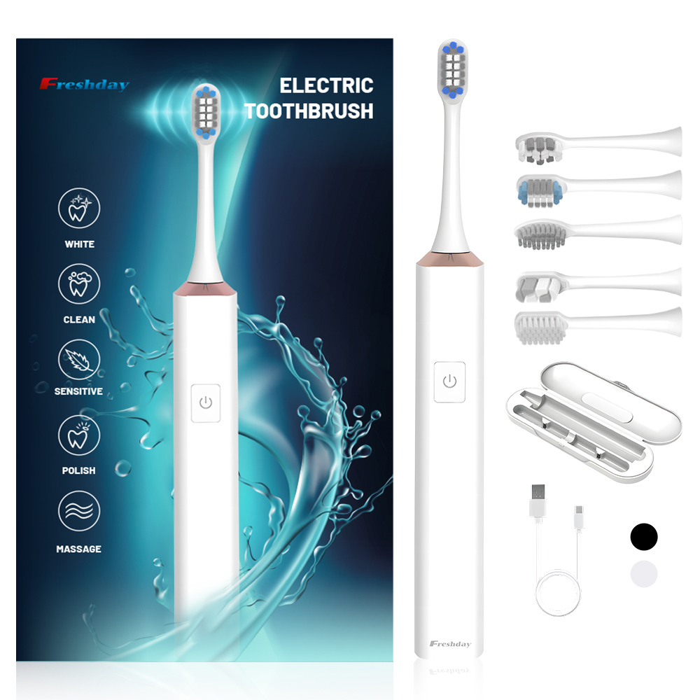 img of ODM Adult Rechargeable IPX7 Waterproof Sonic Electric Toothbrush Portable