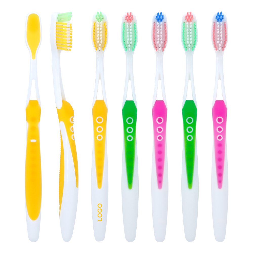 img of Customize Soft Tapered Bristles Adult Toothbrush in Individual Blister