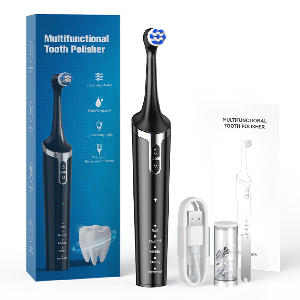 img of Portable Rechargeable Multifunctional Tooth Polisher Teeth Whitening Machine with Electric Toothbrush