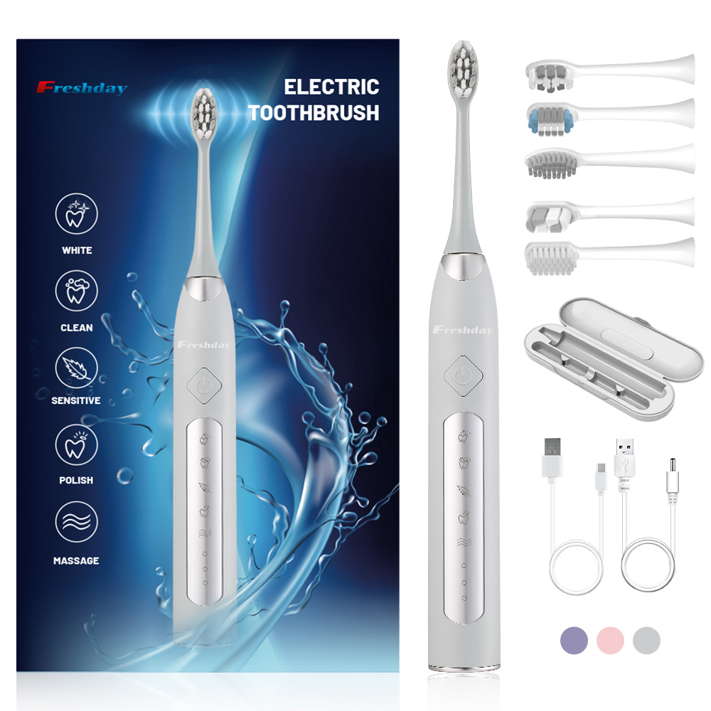 img of Private Label Rechargeable Adult Sonic Rechargeable Electric Toothbrush