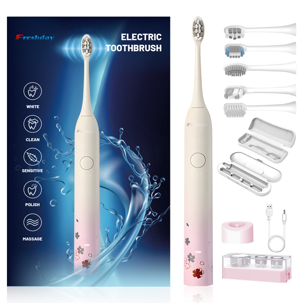 img of OEM Customized Household Rechargeable Sonic Electric Toothbrush