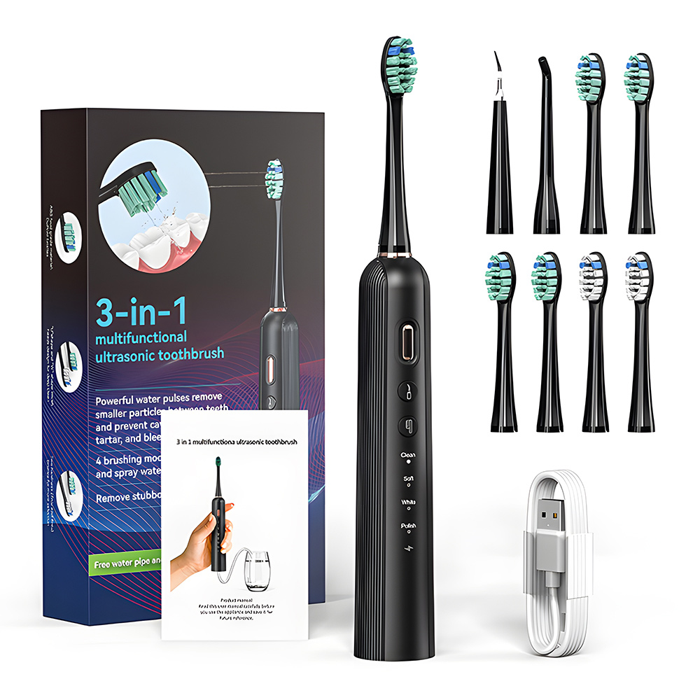 img of OEM 3-in-1 Multifunctional Sonic Electric Toothbrush with Water Flosser