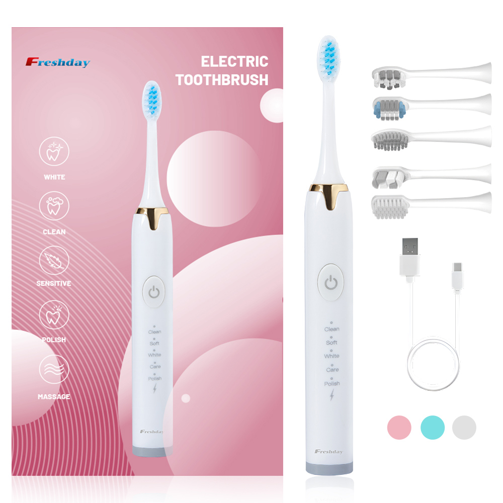 img of Wholesale IPX7 Waterproof Rechargeable Portable Travel Sonic Electric Toothbrush