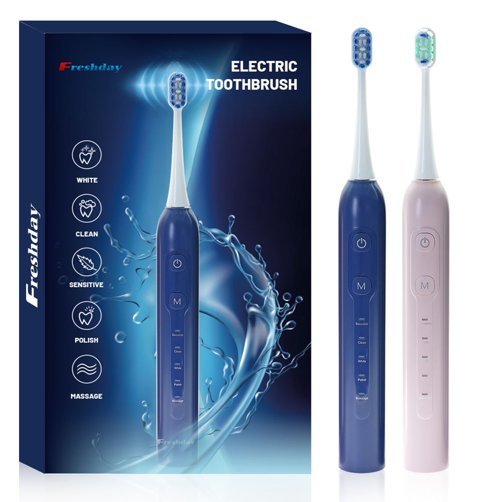 ODM Adult Rechargeable IPX7 Waterproof Sonic Electric Toothbrush Portable