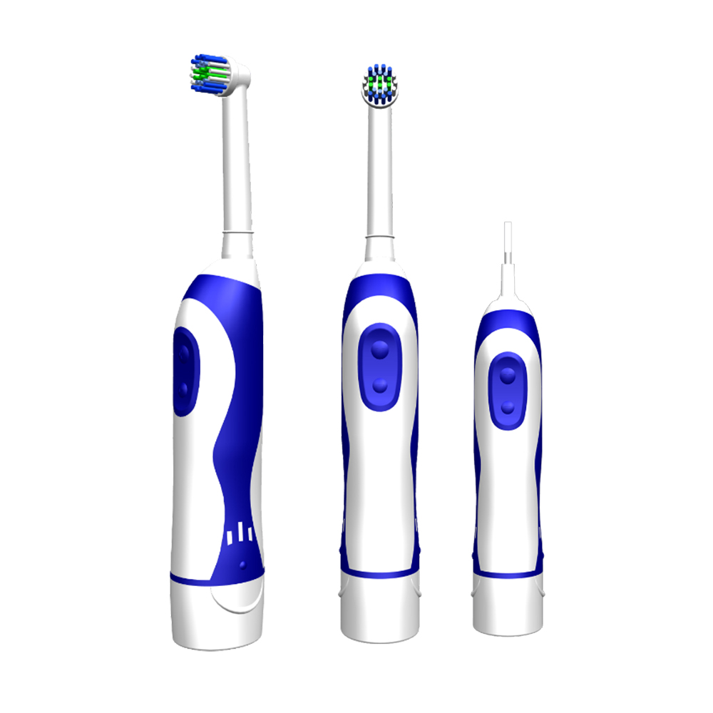 img of Round Head Battery Oscillating Toothbrush with Replaceable Heads OEM Manufacturer