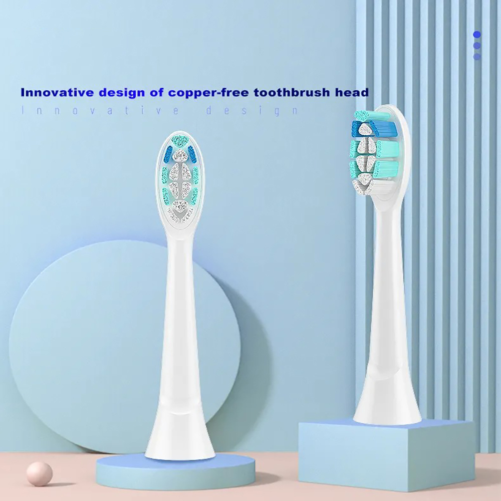 Factory Directly Sale Sonic Electric Snap-on Copper Free Toothbrush Head