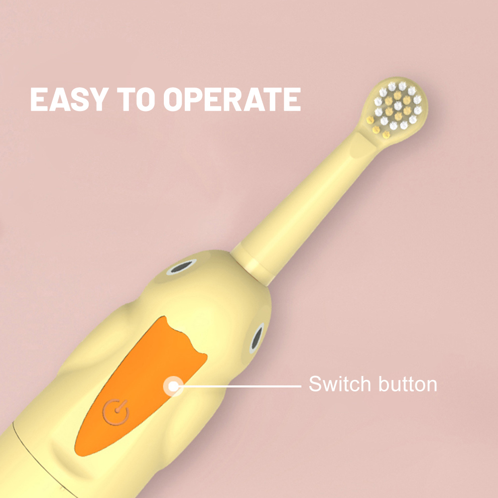 Customized Smart Cartoon Electric Toothbrush For Kids
