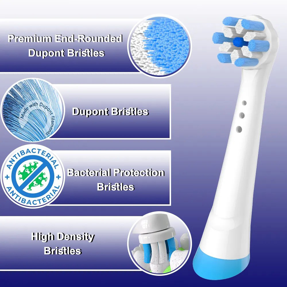 ODM High Quality Rotating Electric Toothbrush Replacement Head for Convenient Cleaning