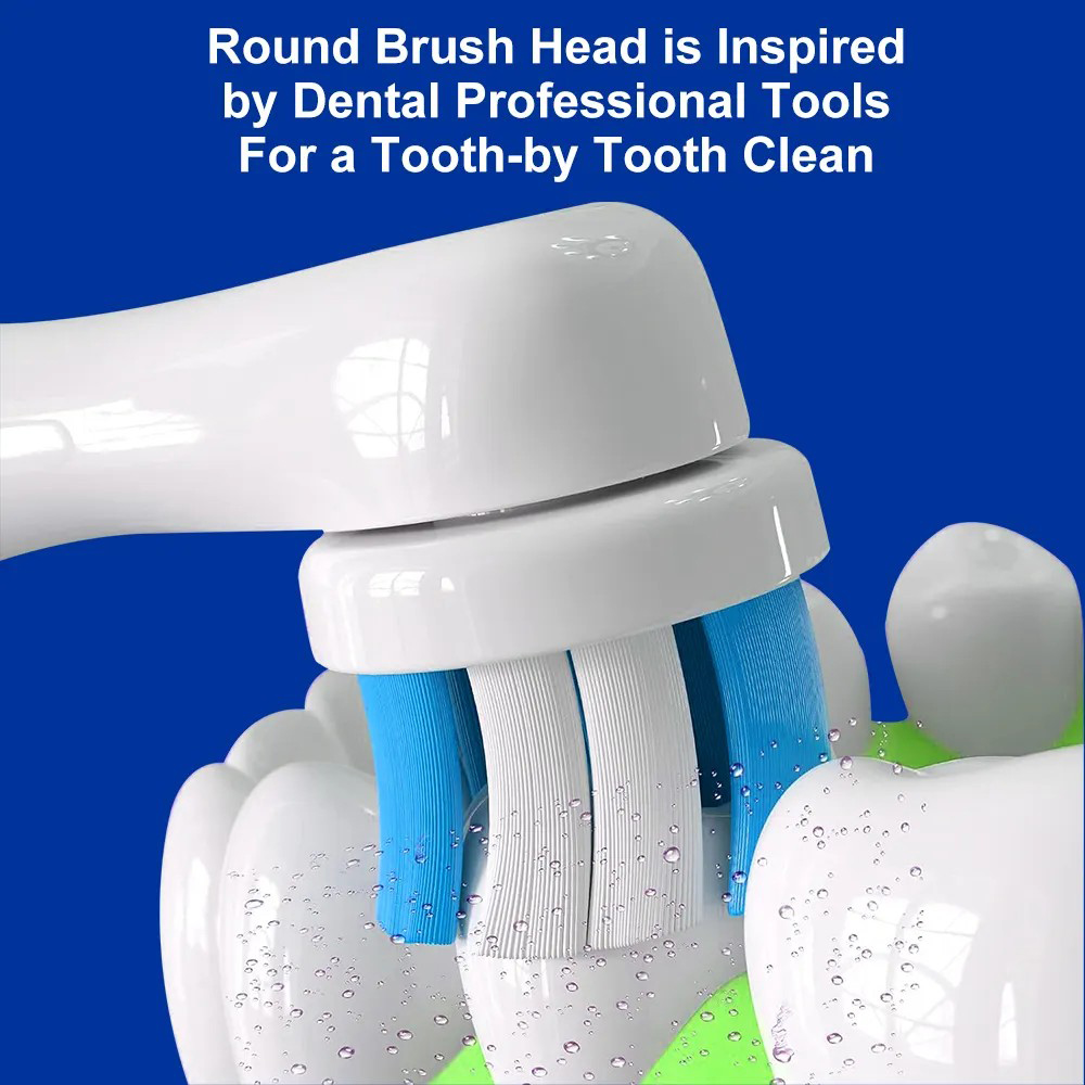 ODM High Quality Rotating Electric Toothbrush Replacement Head for Convenient Cleaning