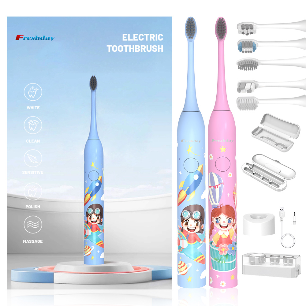 img of Wholesale Kids USB Rechargeable Smart Sonic Electric Toothbrush