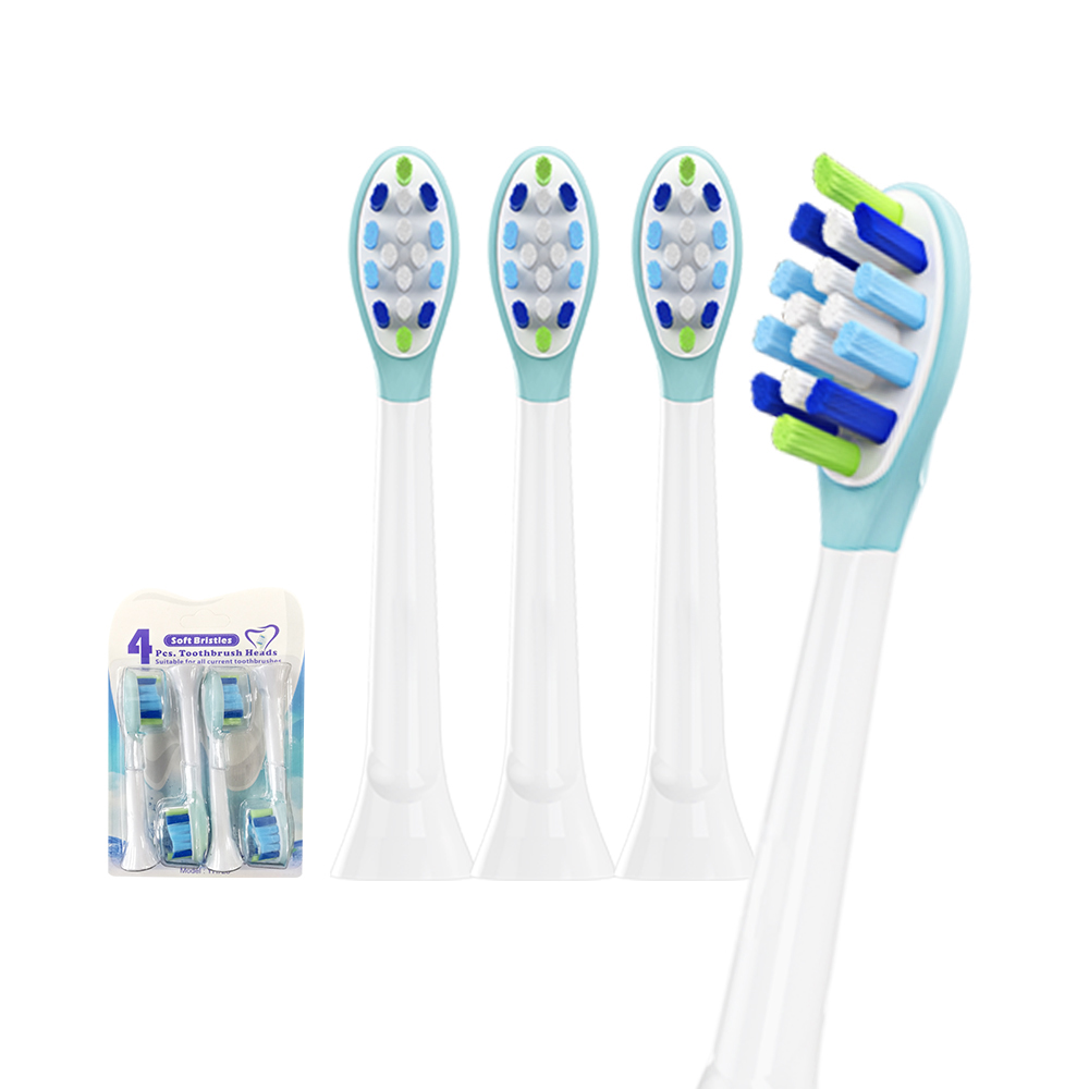 img of Private Label Packaged Brush Head Replacement 4 Count Hygienic Covers