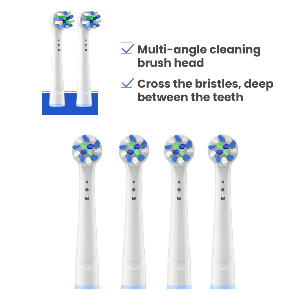 OEM Acceptable Deep Precise Cleaning Replacement Electric Toothbrush Head