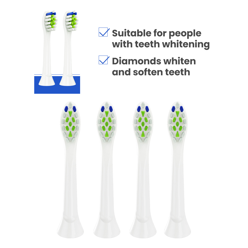 Wholesale Sonic Cleaning Power Replacement Toothbrush Heads