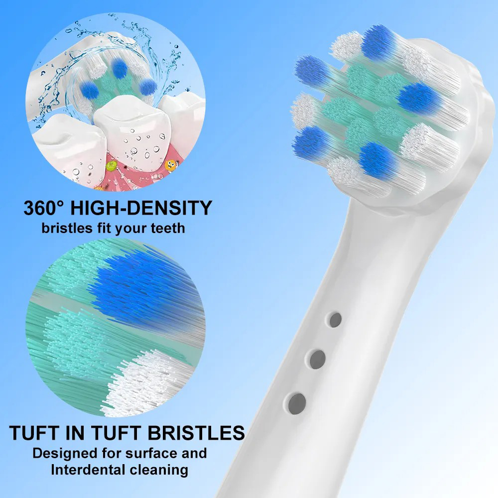 Electric Toothbrush Round Replacement Head for Oral Brush Supplier
