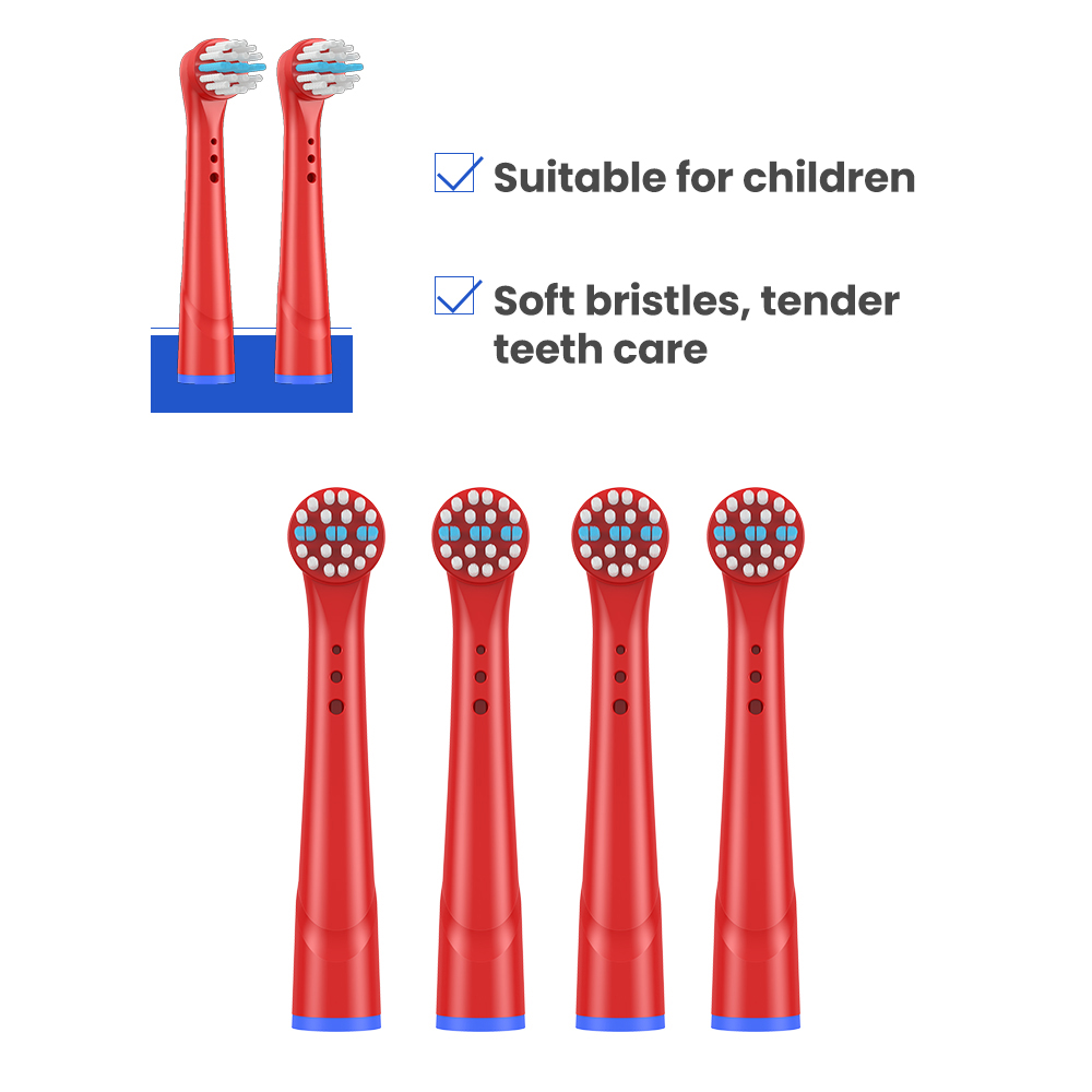 ODM Factory Delivery 4 Pack Professional Electric Toothbrush Heads