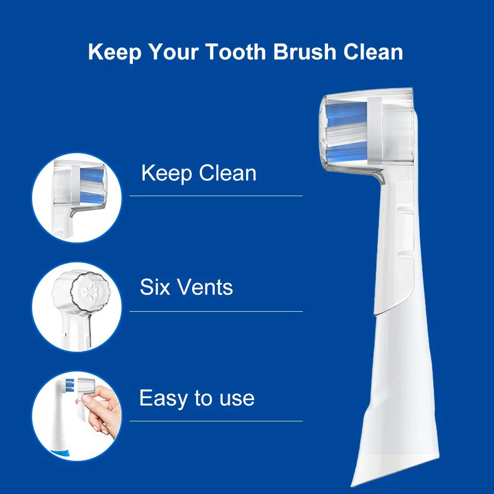 img of Factory Wholesale Dust Proof Vibrating Toothbrush Head Protective Covers