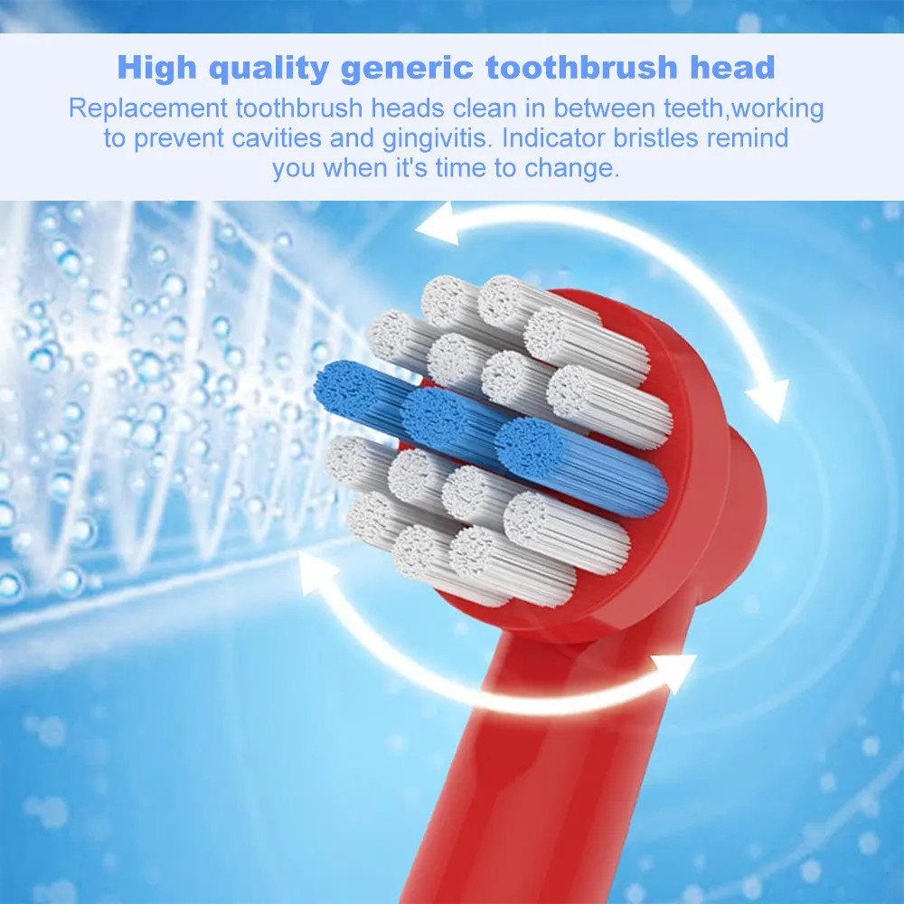 ODM Factory Delivery 4 Pack Professional Electric Toothbrush Heads