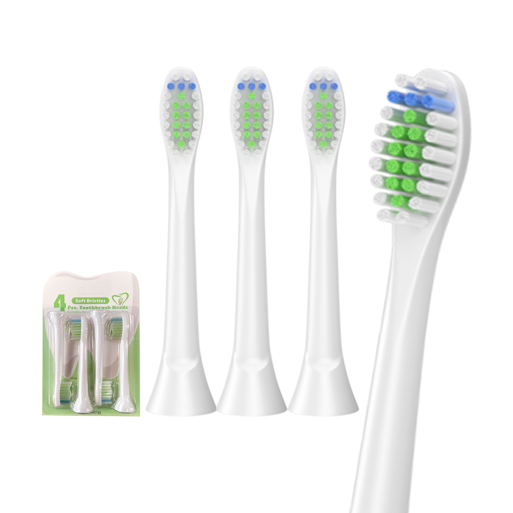 img of Medium Soft Bristles Protective Clean Replacement Toothbrush Heads Supplier