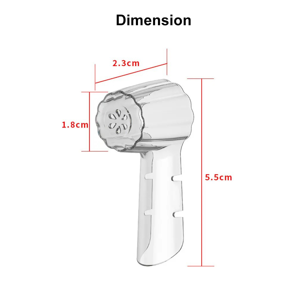 Factory Wholesale Dust Proof Vibrating Toothbrush Head Protective Covers