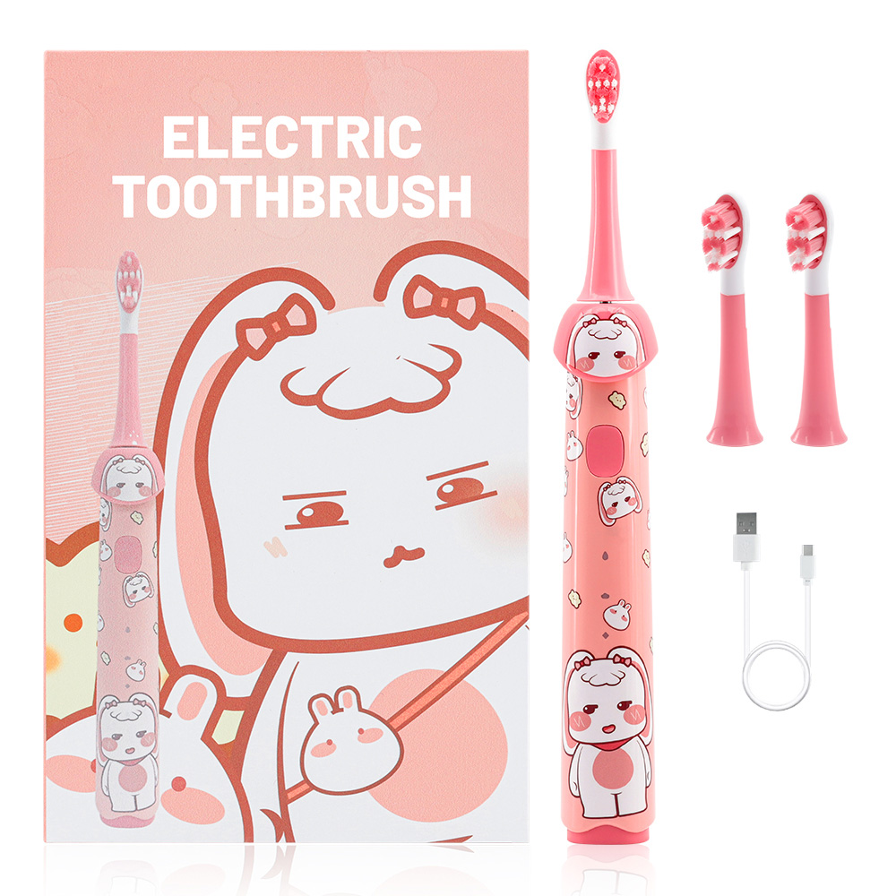 China Factory Custom Smart Cartoon Electric Toothbrush For Kids
