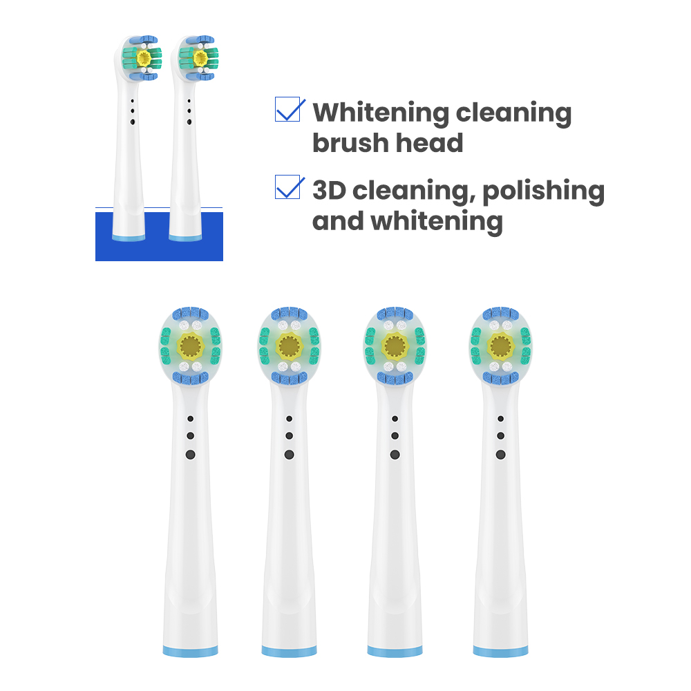 Wholesale DuPont Bristles Electric Toothbrush Heads Factory Direct