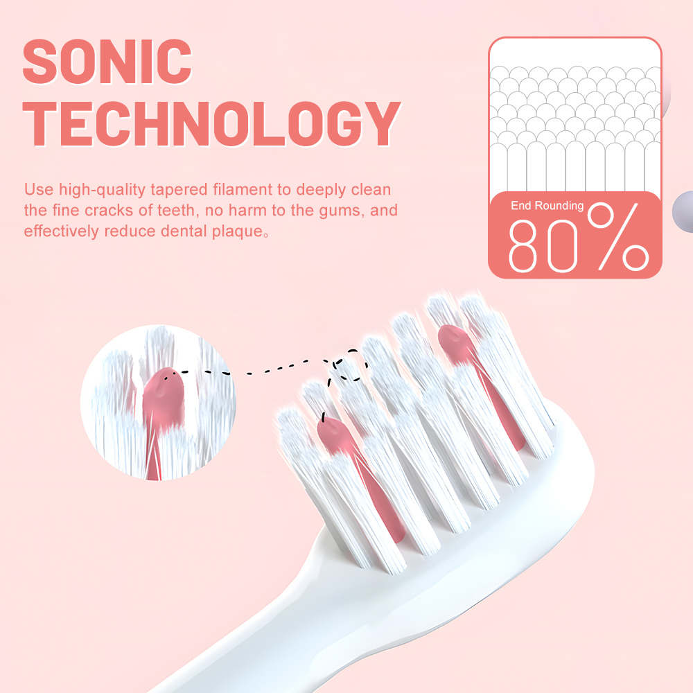 Wholesale Kids Battery sonic electric toothbrush With Private Label