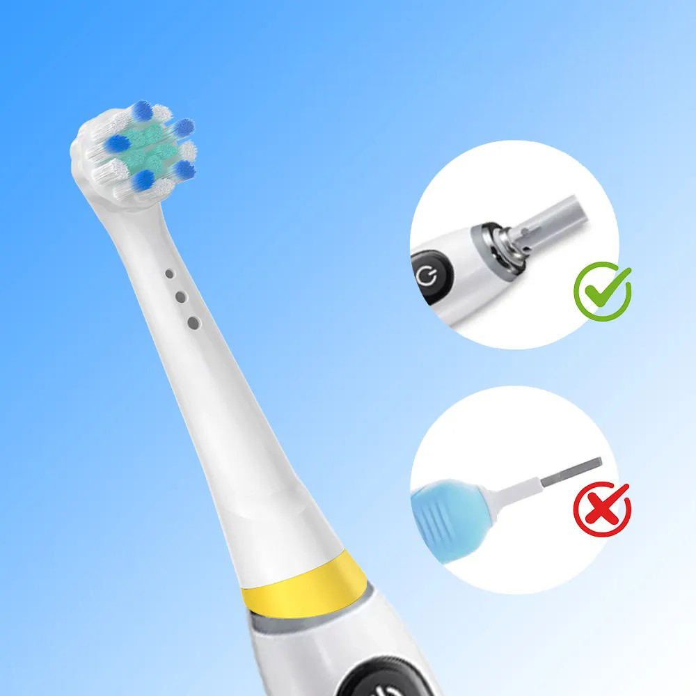 Electric Toothbrush Round Replacement Head for Oral Brush Supplier
