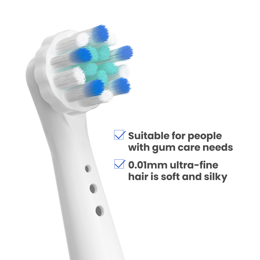 Electric Toothbrush Round Replacement Head for Oral Brush Supplier