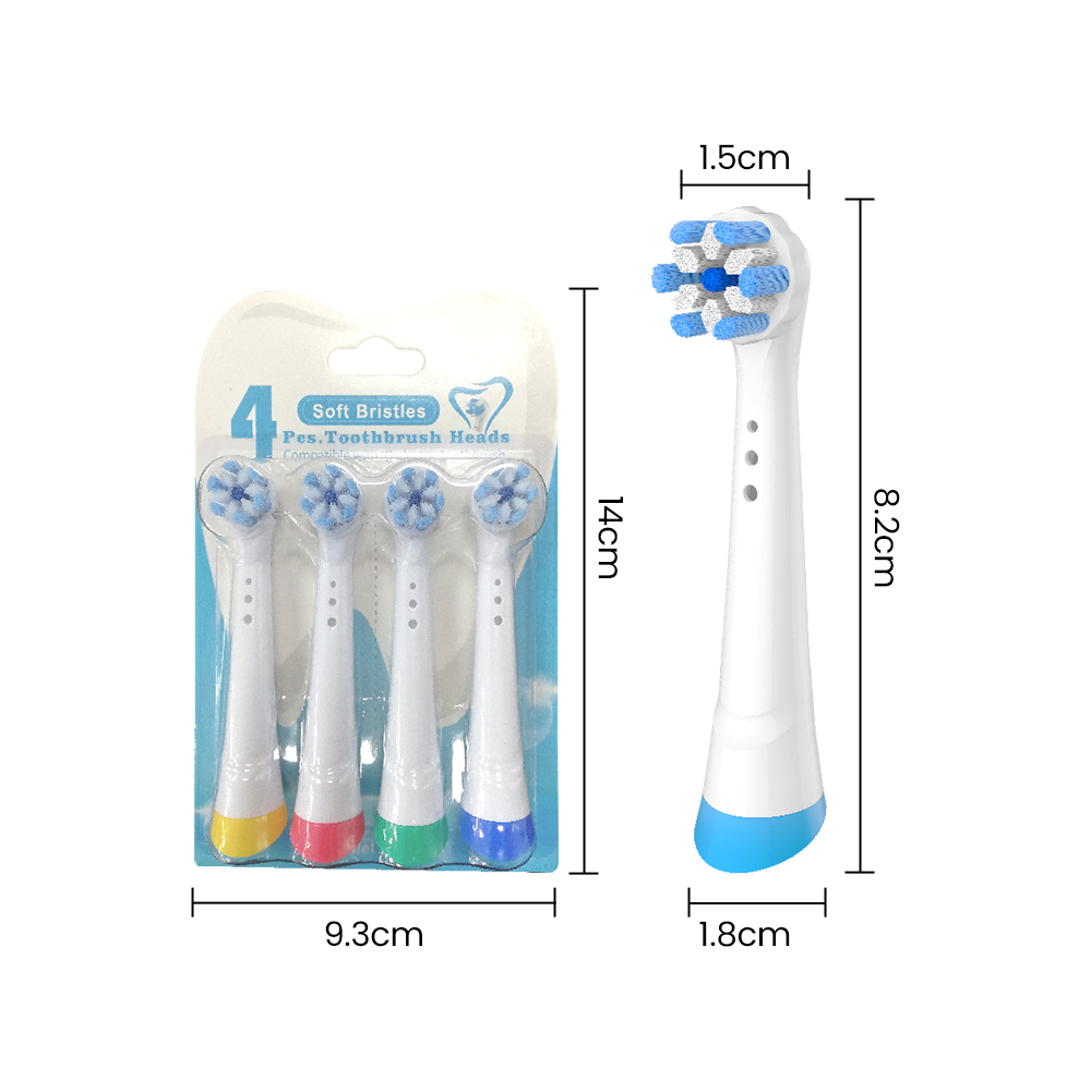 ODM High Quality Rotating Electric Toothbrush Replacement Head for Convenient Cleaning