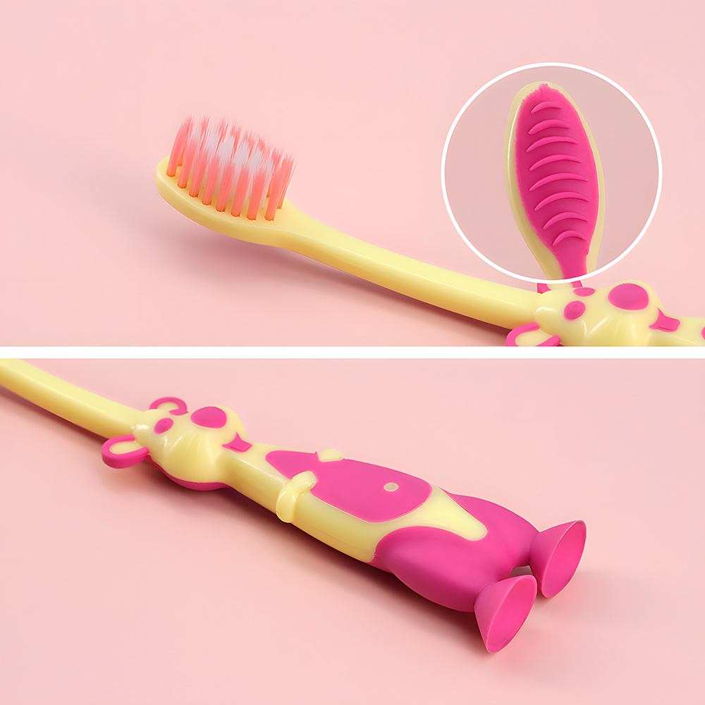 Full OEM/ODM Customization Animal Shaped Kids Toothbrush