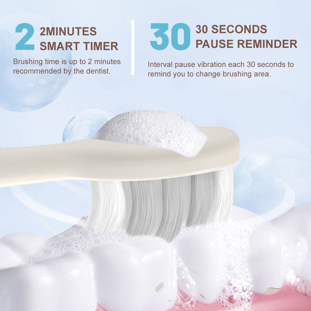 OEM Customized Household Rechargeable Sonic Electric Toothbrush