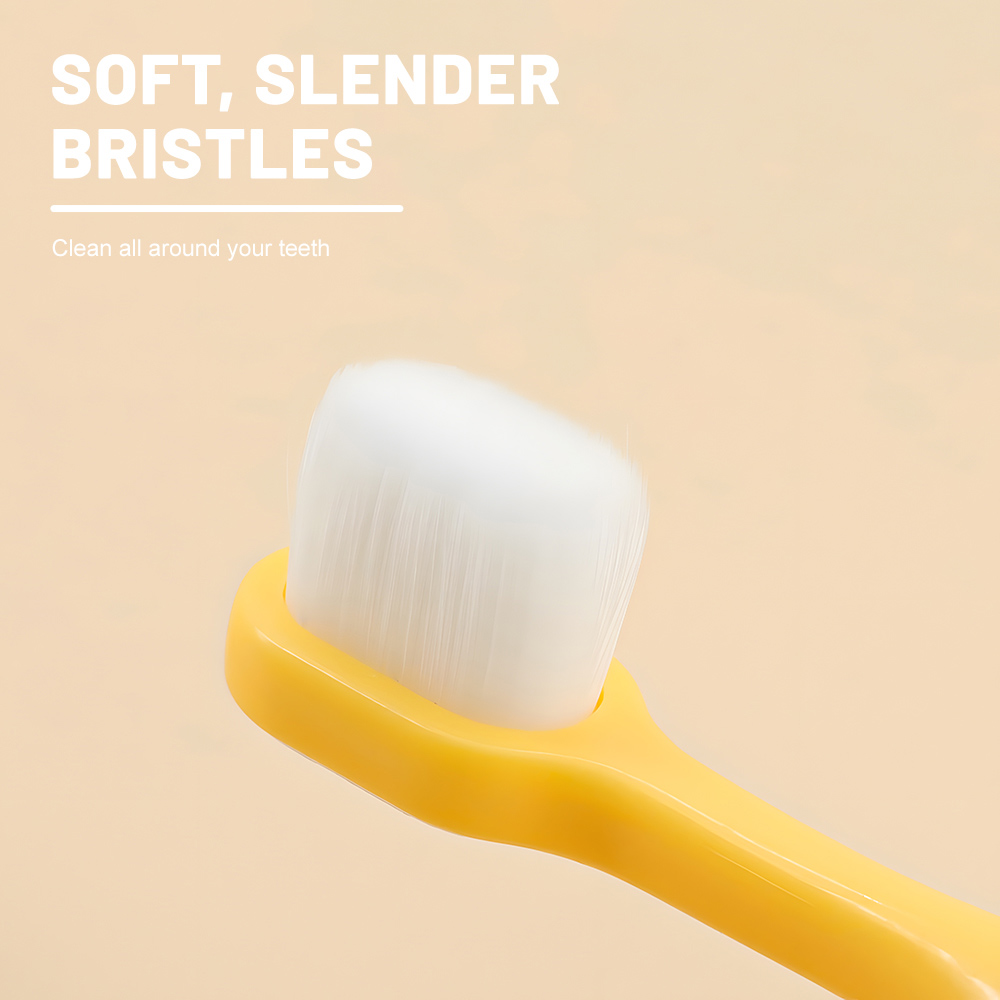 OEM ODM Customize Cute Round Grip Kids Super Soft Bristles Toothbrush