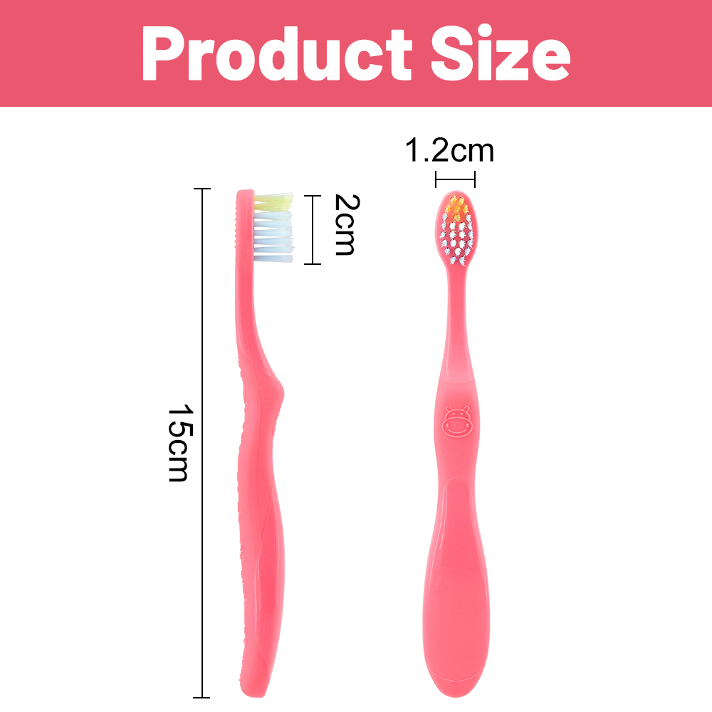 Custom Soft Bristle Kids Toothbrush BPA Free Ergonomic
