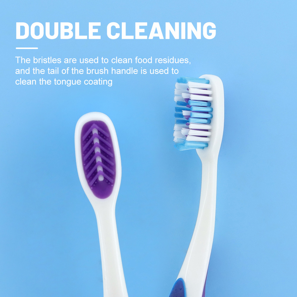 Wholesale Customized Mouthguard Medium Bristles Toothbrush For Adults