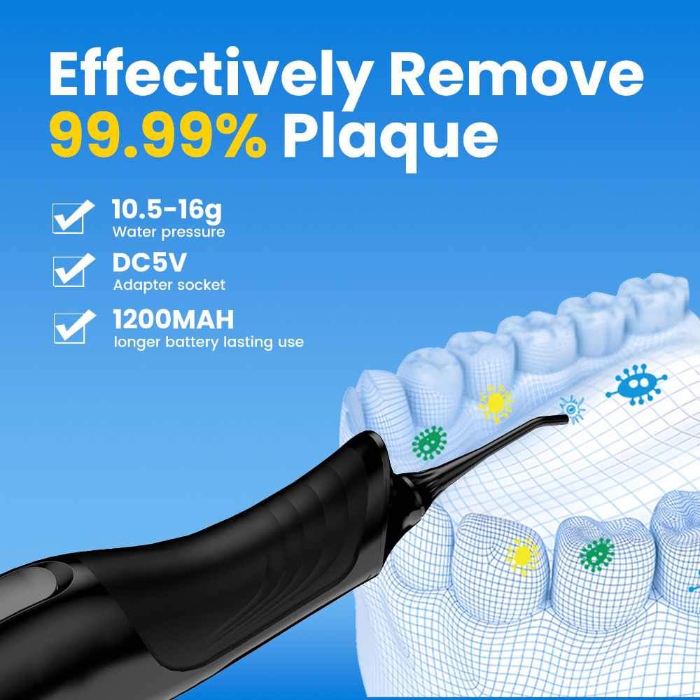 Custom Logo Oral Pulsating Irrigator Jet Floss