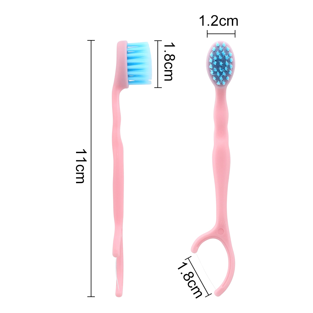 OEM 5-in-1Disposable Mini Toothbrushes with Toothpaste