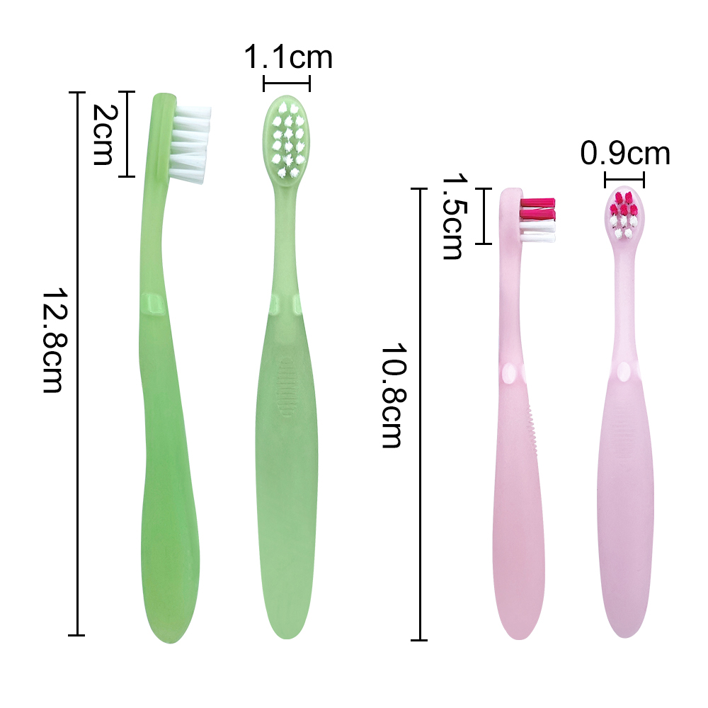 Wholesale Food Grade Silicone Handle Kids Toothbrush  with Ultra Soft Bristle
