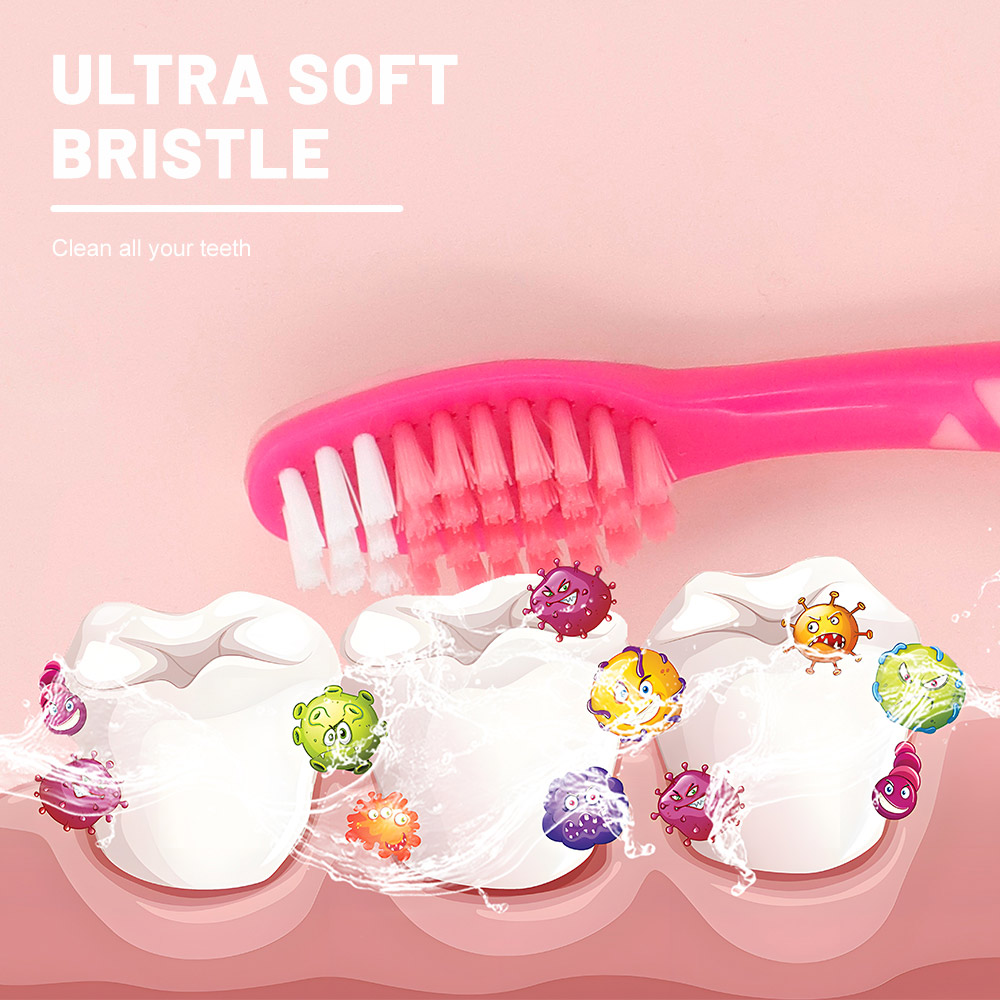 Wholesale Kids Toothbrush with Tongue Cleaner OEM/ODM Available