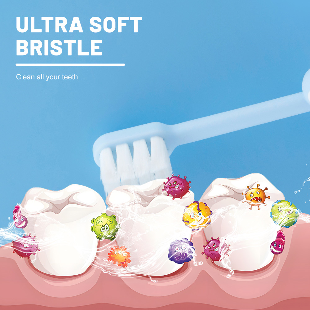 Custom Cute Cat Claw Toothbrush Handle Soft Bristles Plastic Toothbrush for Kids