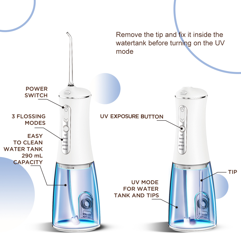OEM Factory Smart Travel Oral Irrigator Oral Jet cleaner