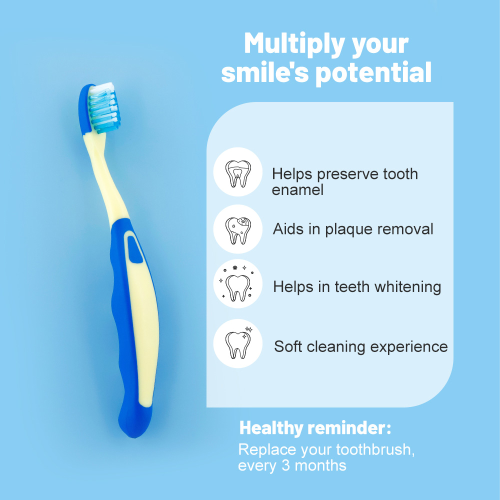 OEM/ODM Kids Soft Bristles Small Head Toothbrush Bulk Wholesale