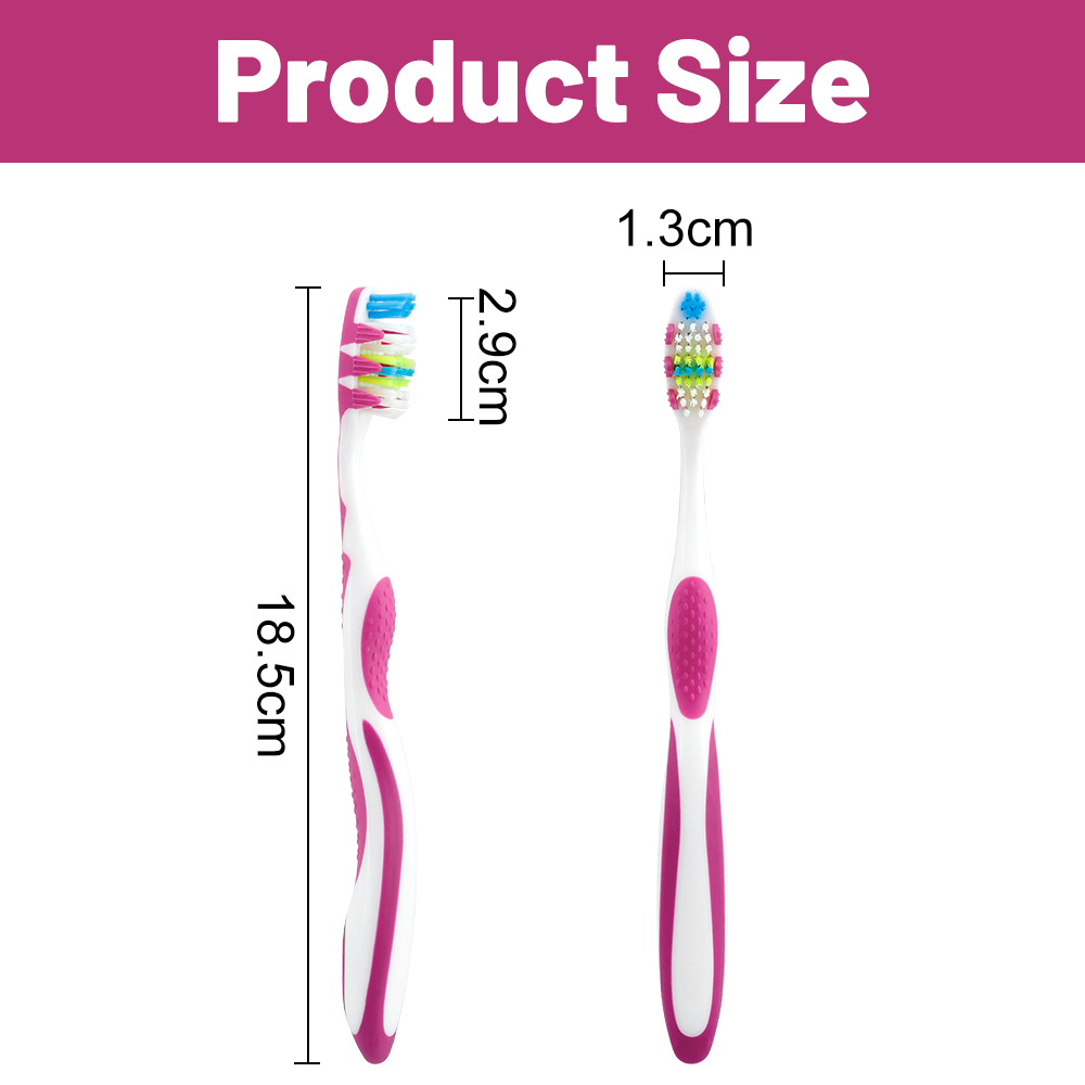 Wholesale Customized Double Sided Toothbrush For Adults