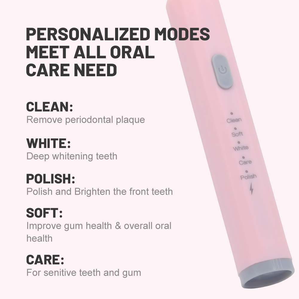 Customized Toothbrush Rechargeable Adult Electronic Toothbrush