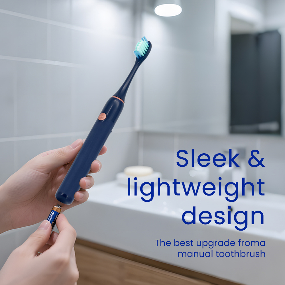 High Quality IPX5 Waterproof Sonic Electric Toothbrush with Medium Bristle For Adult
