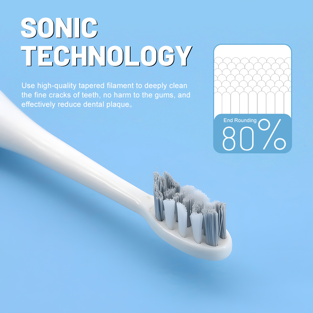 Wholesale Custom Manufacturer USB Rechargeable Sonic Toothbrush