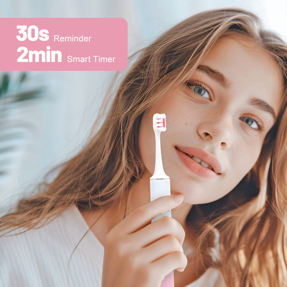 Wholesale IPX7 Waterproof Portable Rechargeable Ultrasonic Electric Toothbrush