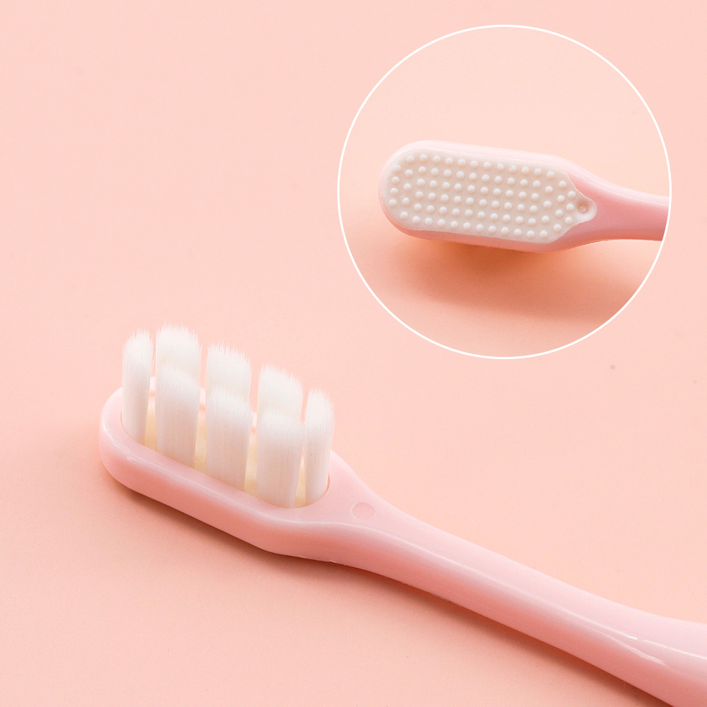 OEM/ODM Kids Best Soft Toothbrush with Tongue Cleaner
