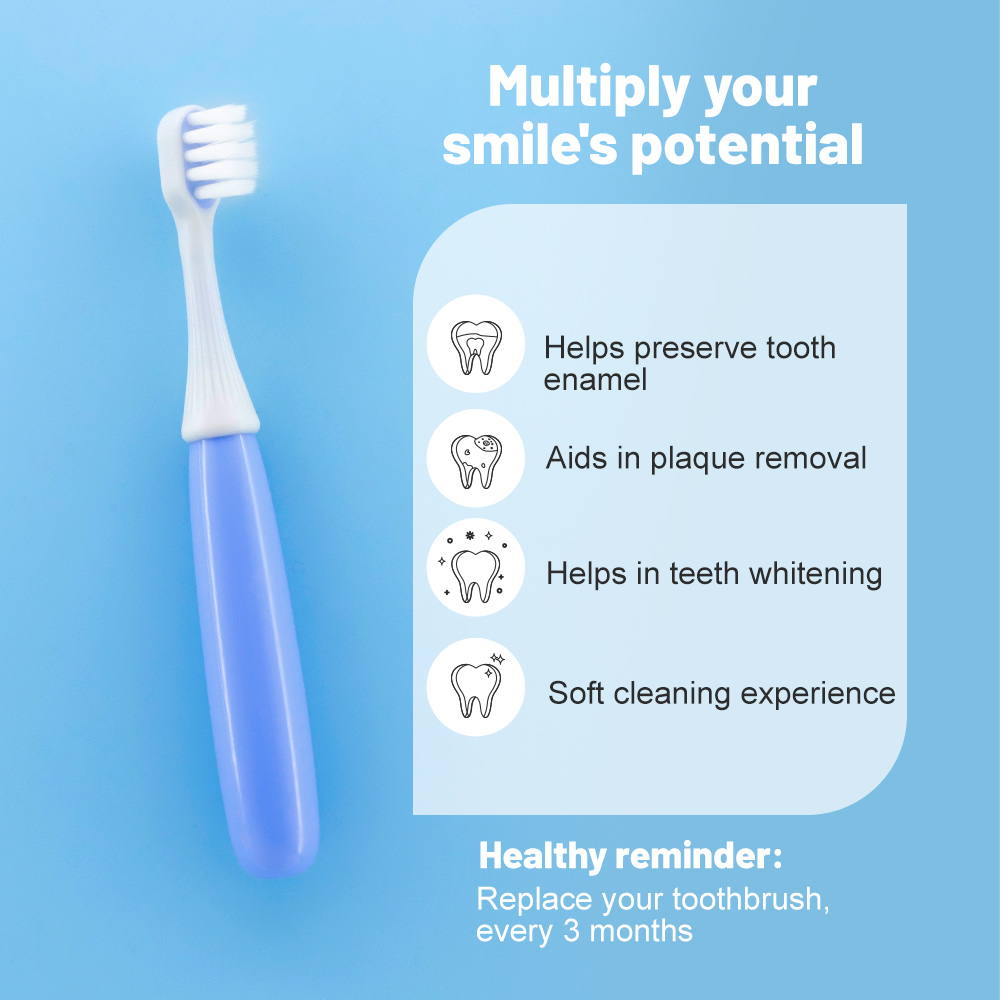 Home Use Kids Manual Toothbrush with Custom Logo