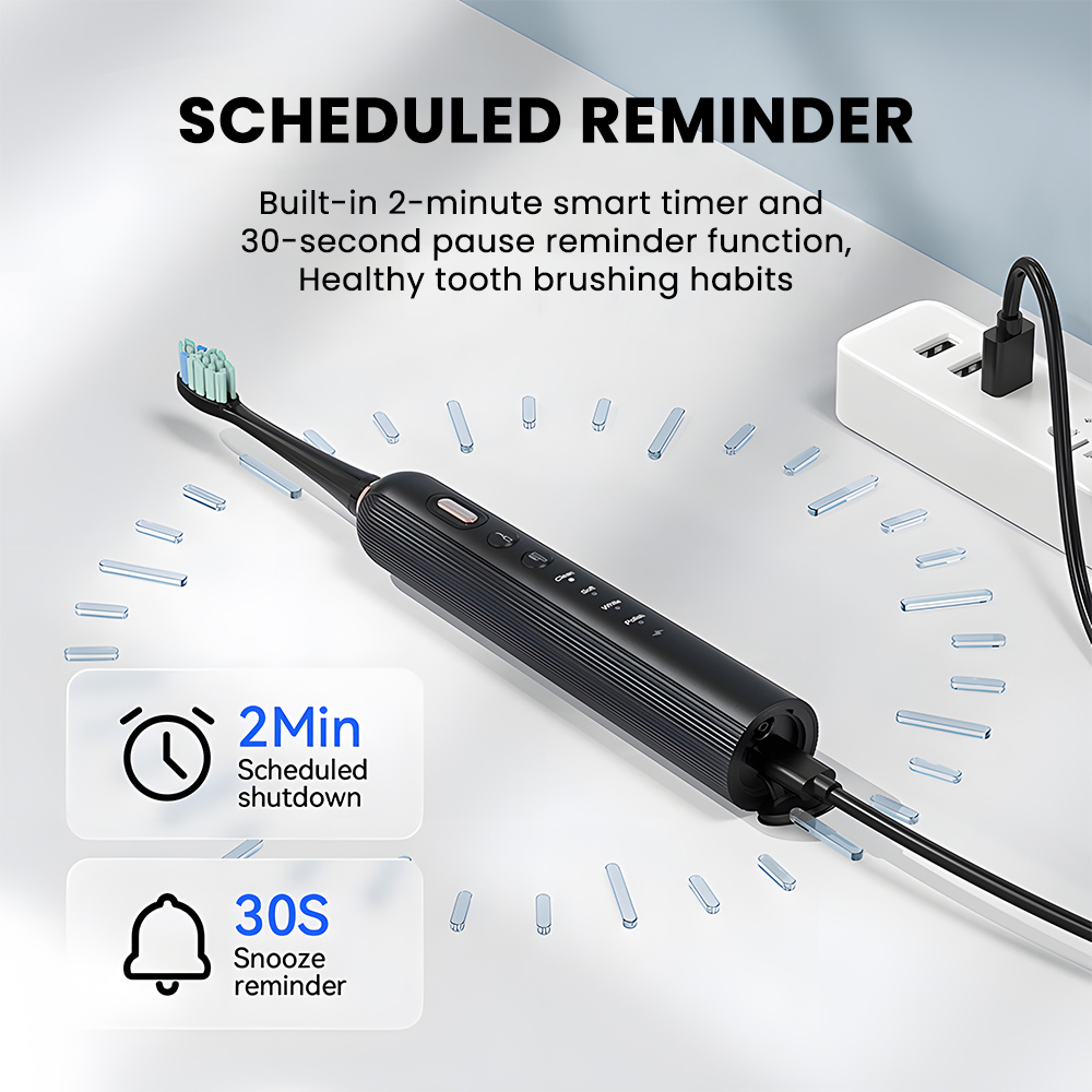 OEM 3-in-1 Multifunctional Sonic Electric Toothbrush with Water Flosser